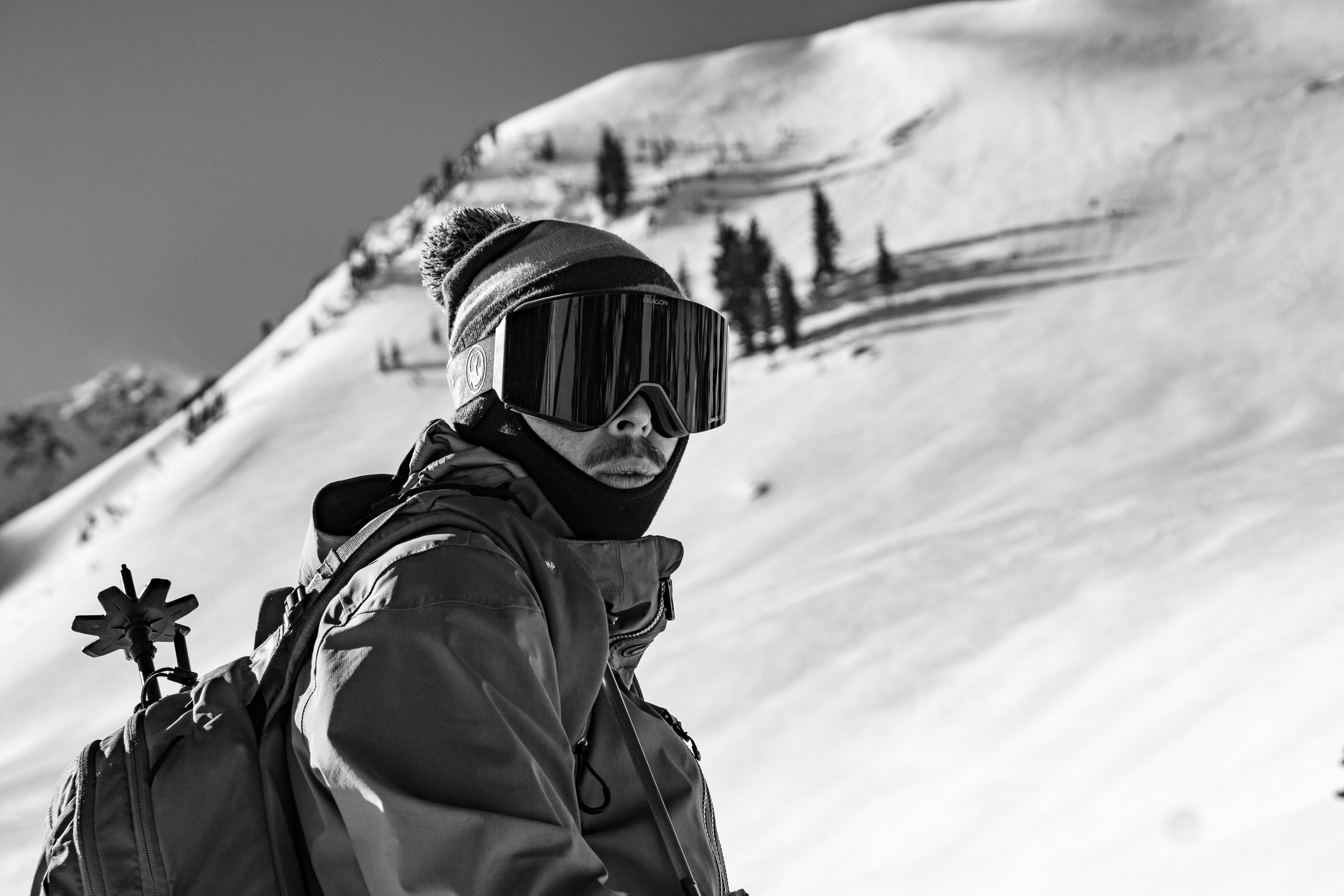snowboarder portrait